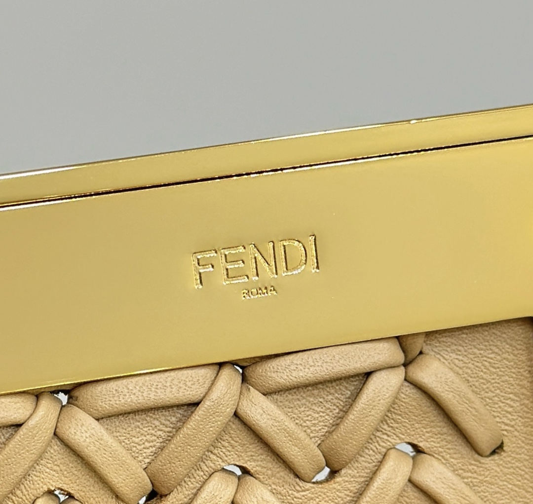 Fendi First Series, fine leather weaving Model no: 80156