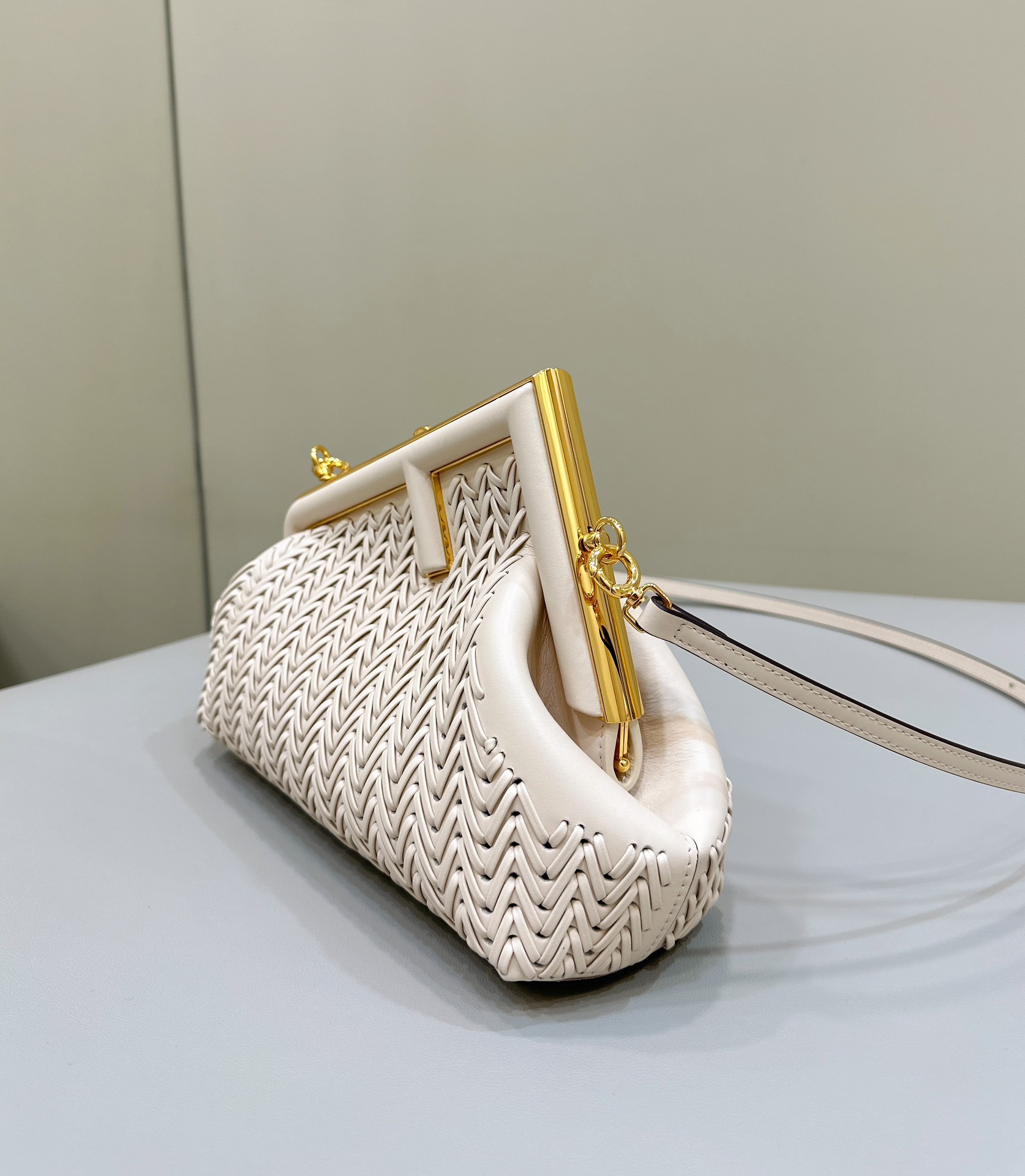 Fendi First Series, fine leather weaving Model no: 80156