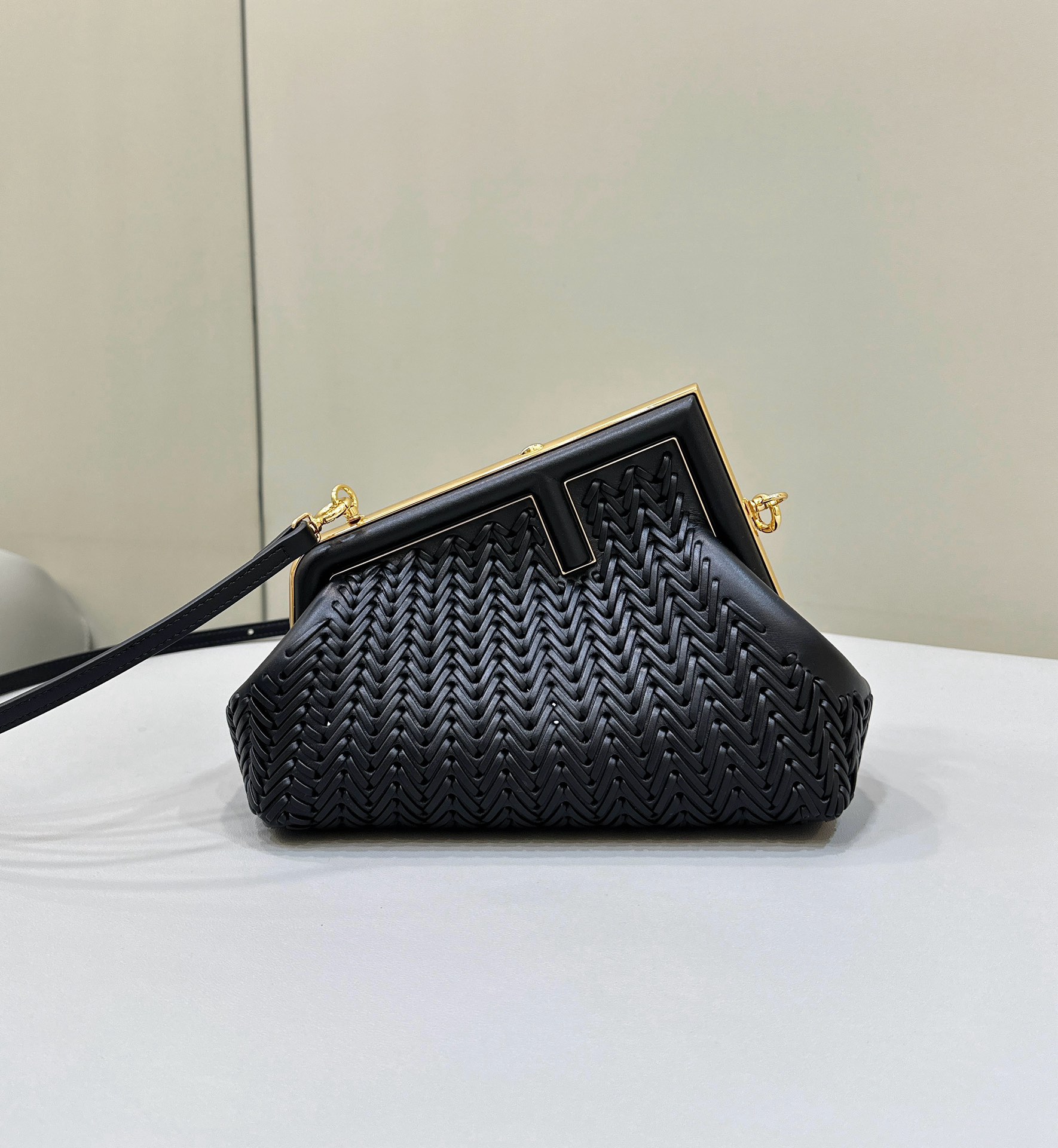 Fendi First Series, fine leather weaving Model no: 80156