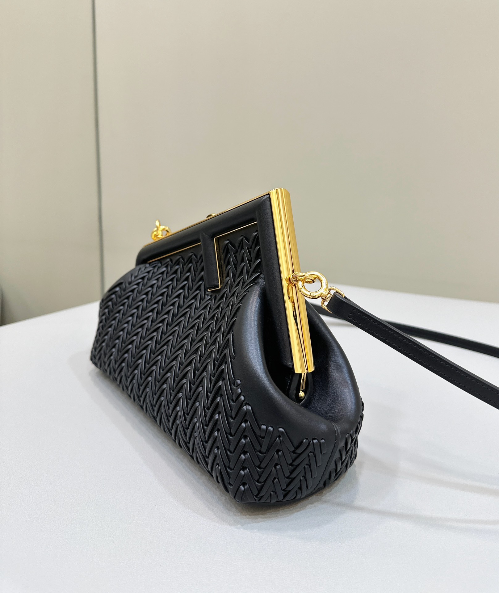 Fendi First Series, fine leather weaving Model no: 80156