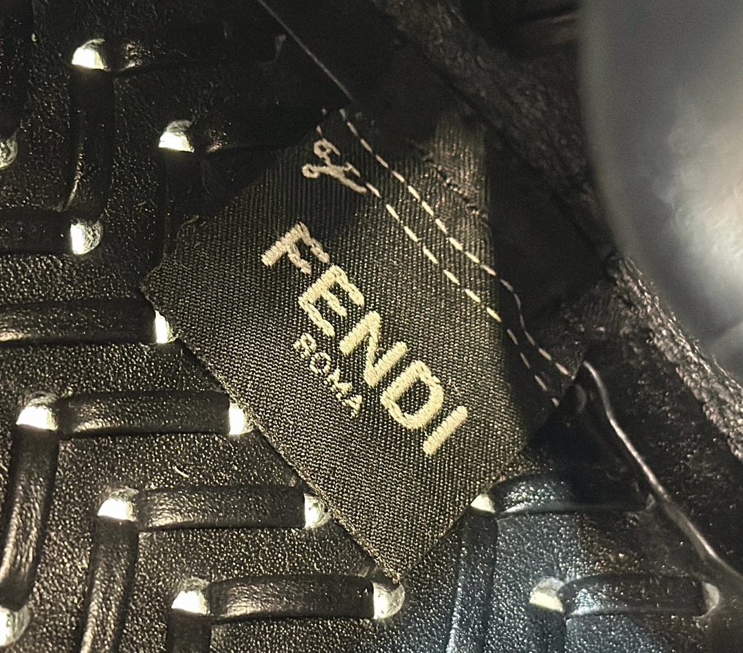 Fendi First Series, fine leather weaving Model no: 80156