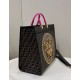 FENDI & VERSACE collaboration, classic vintage logo with Medusa pattern Model no: 8565