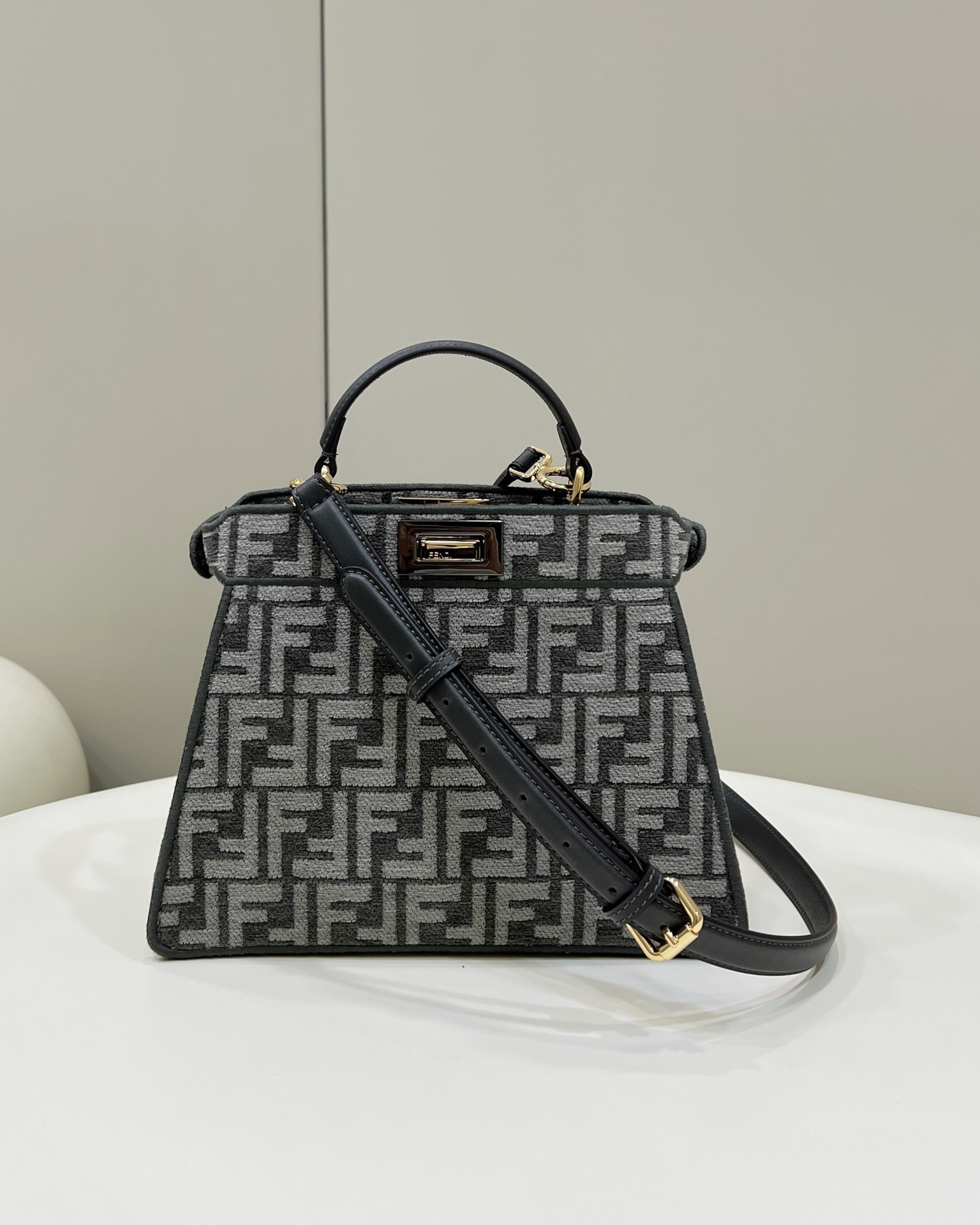 Fendi PEEKABOO, classic FF pattern Model no: 80106