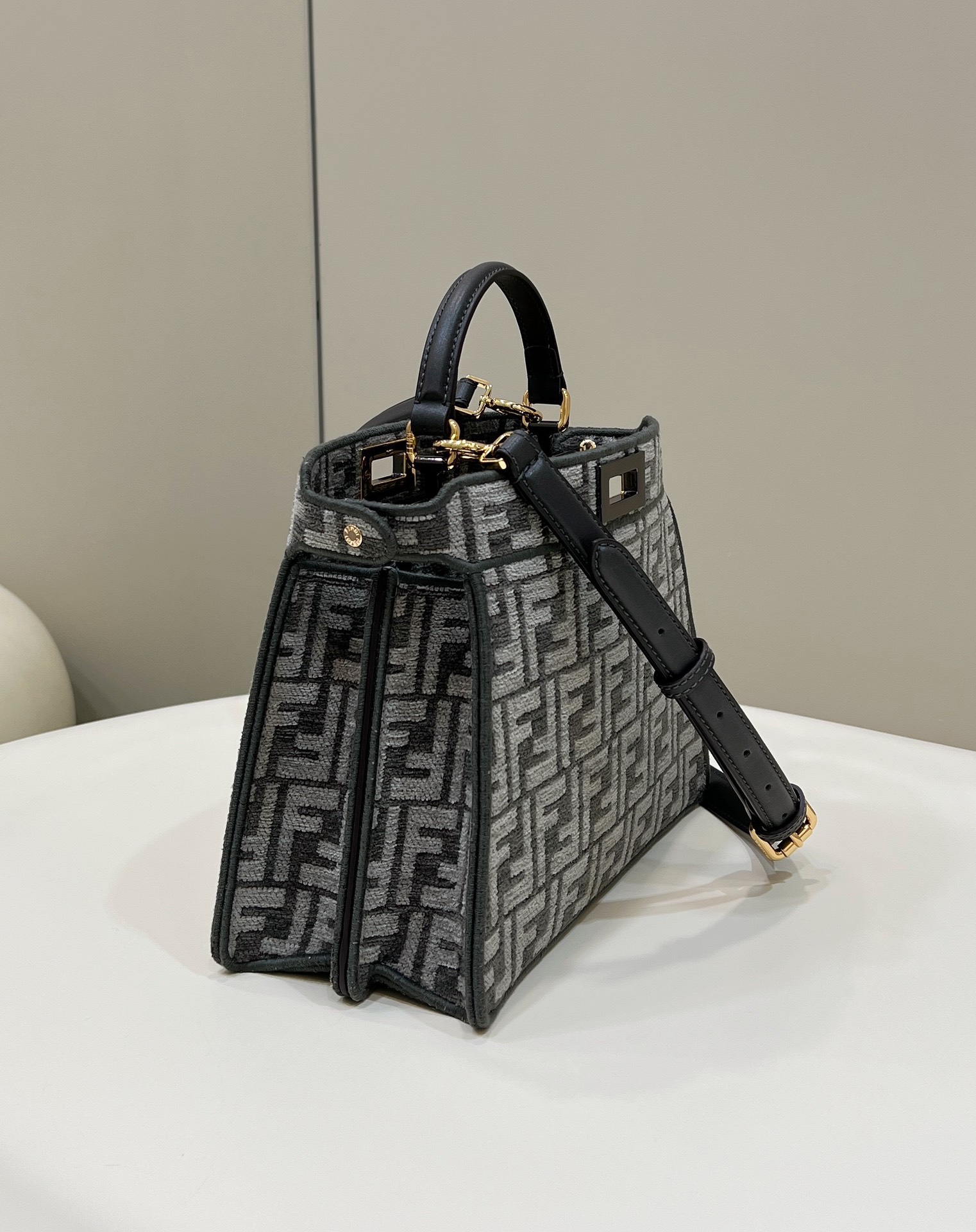 Fendi PEEKABOO, classic FF pattern Model no: 80106