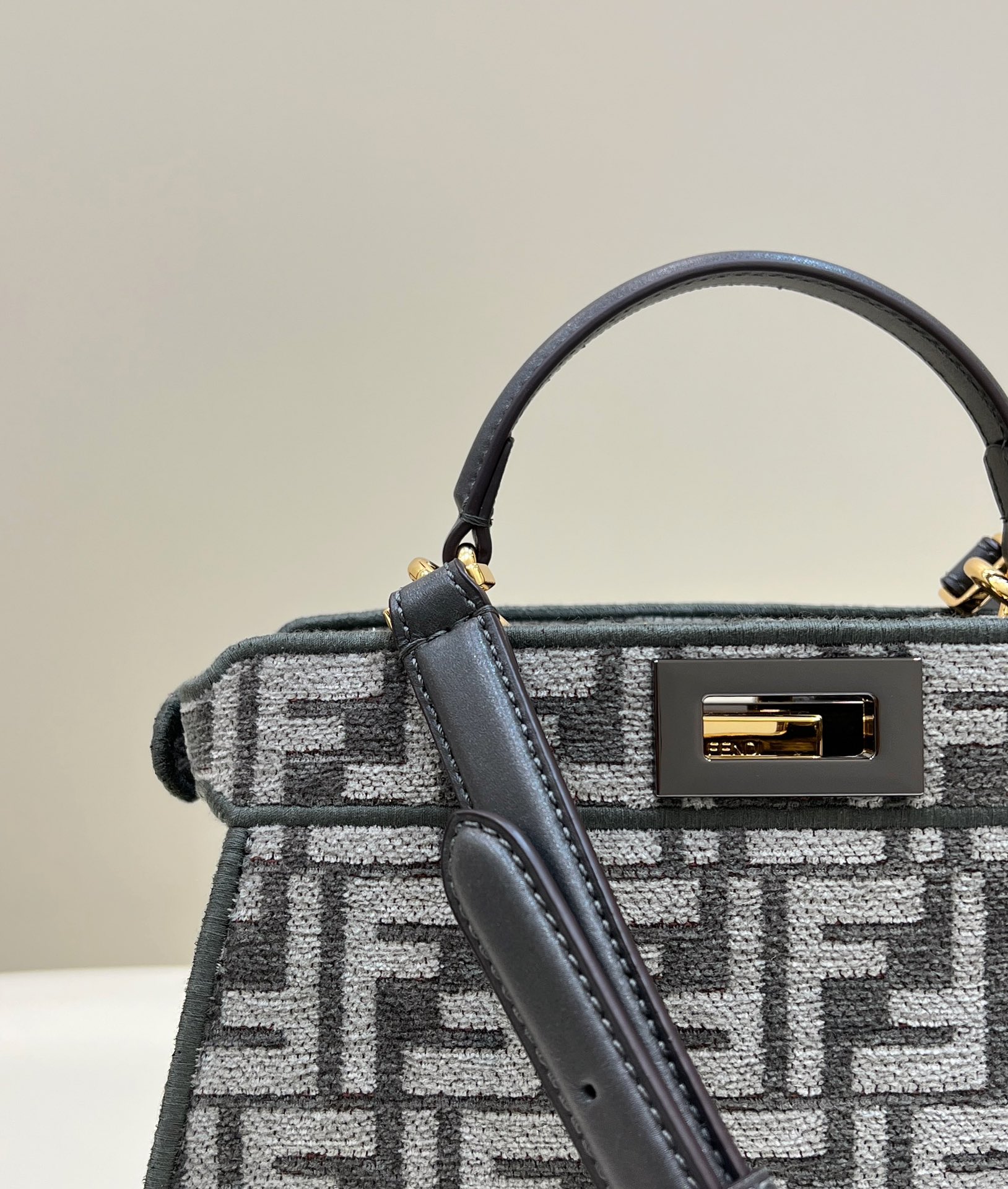 Fendi PEEKABOO, classic FF pattern Model no: 80106