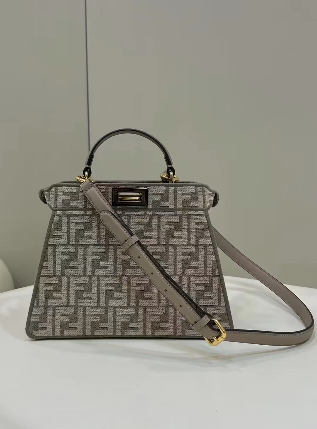 Fendi PEEKABOO, classic FF pattern Model no: 80106