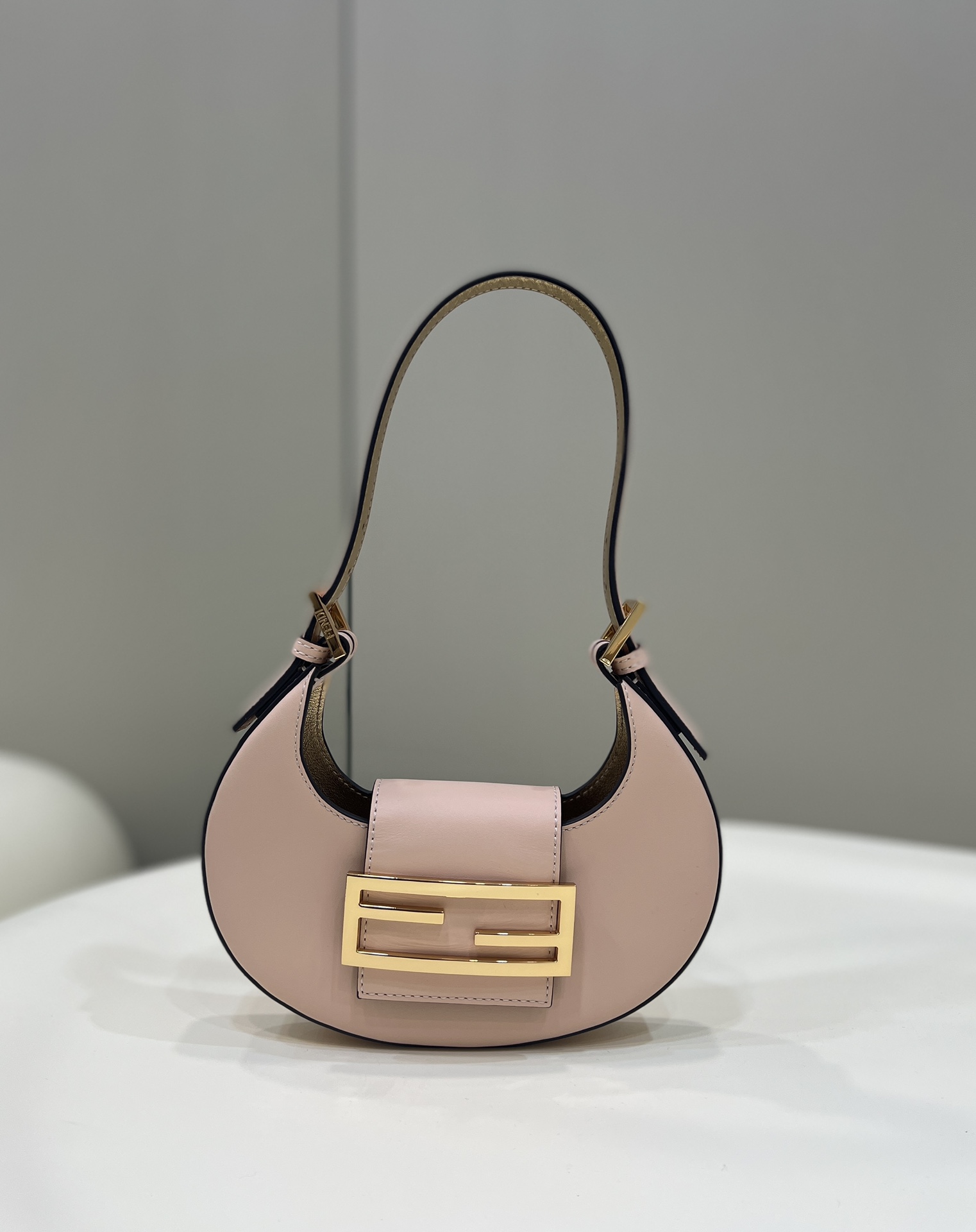 FENDI mini horn crescent bag, underarm bag Model no: 8556