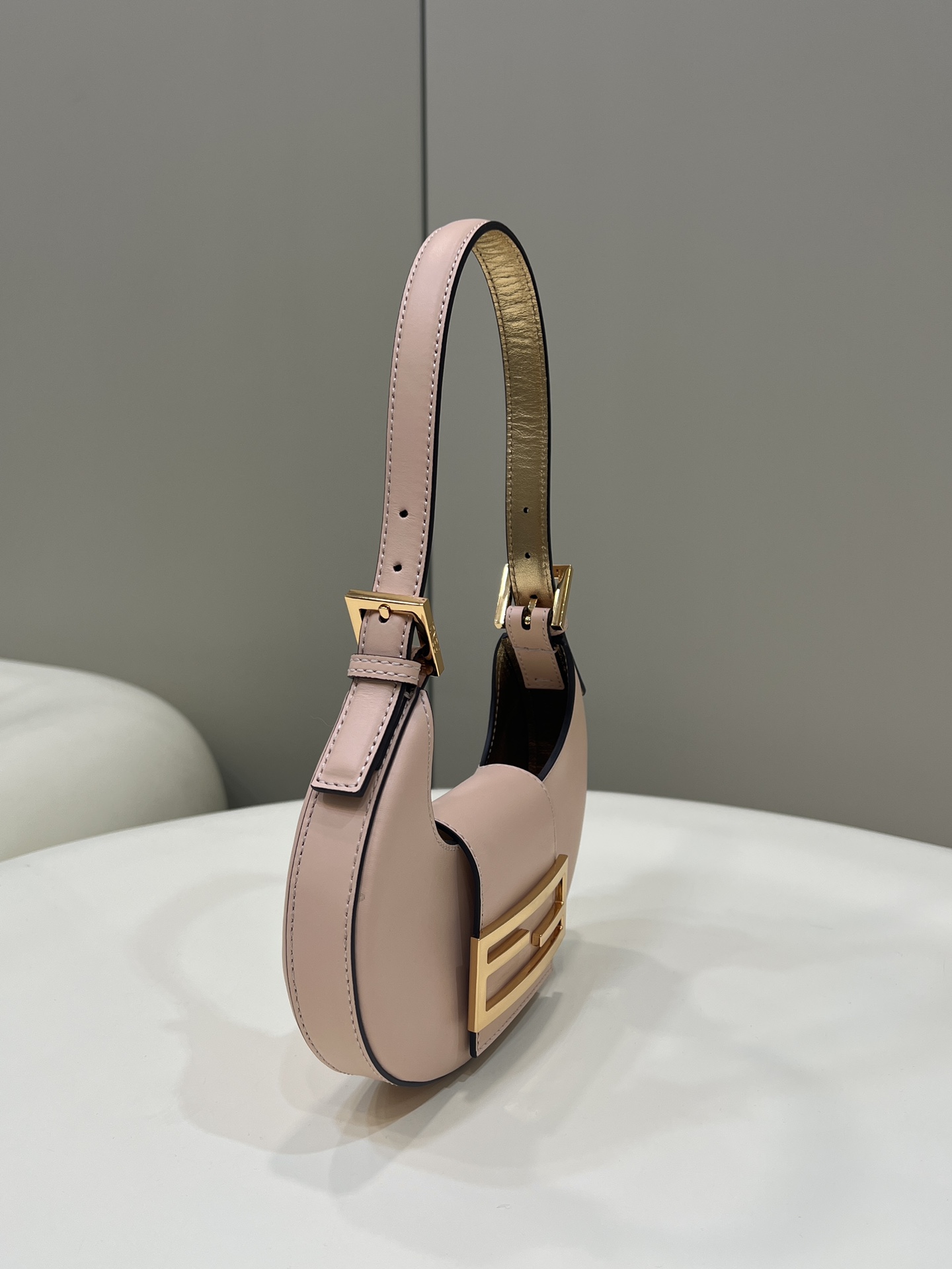 FENDI mini horn crescent bag, underarm bag Model no: 8556