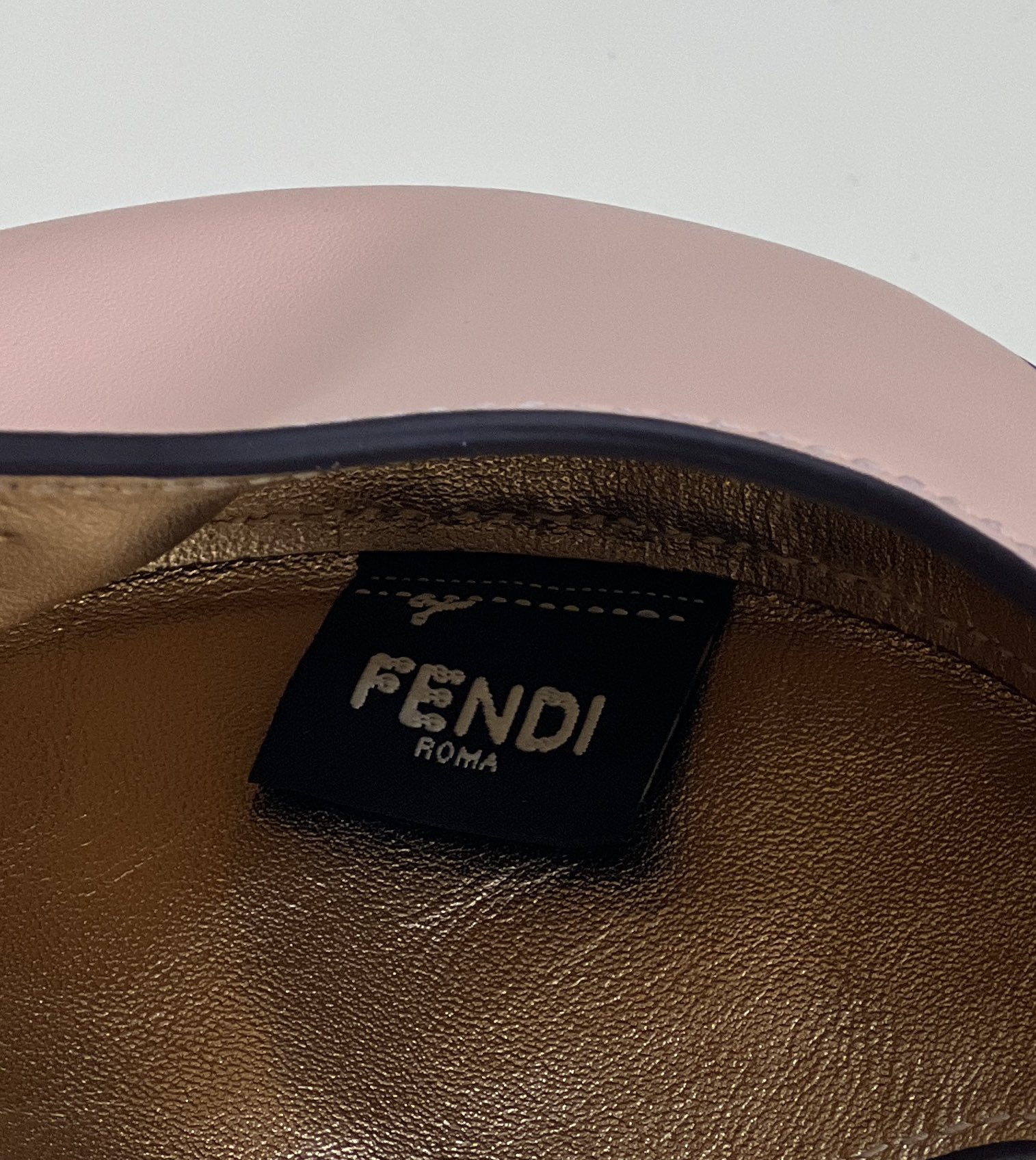 FENDI mini horn crescent bag, underarm bag Model no: 8556