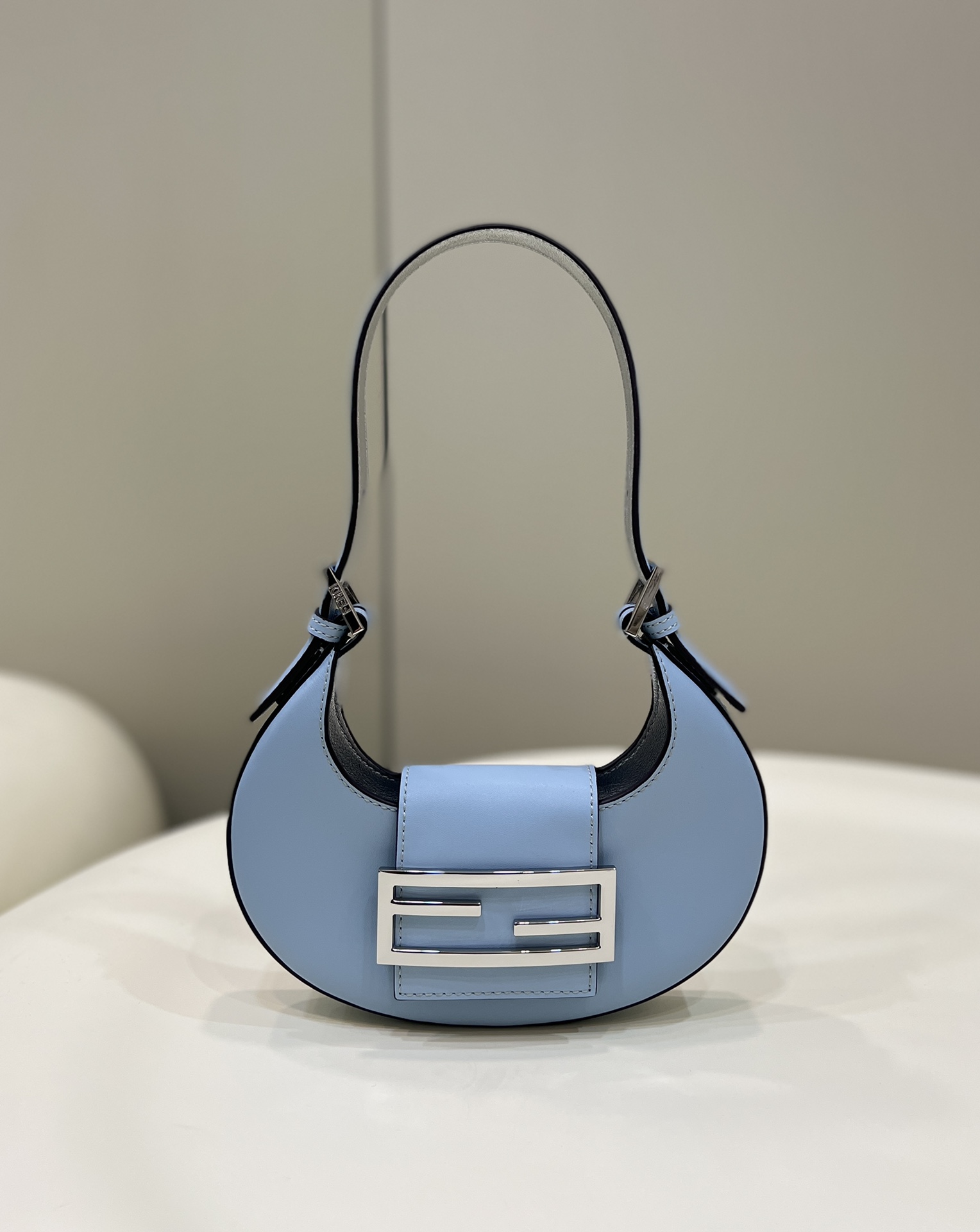 FENDI mini horn crescent bag, underarm bag Model no: 8556