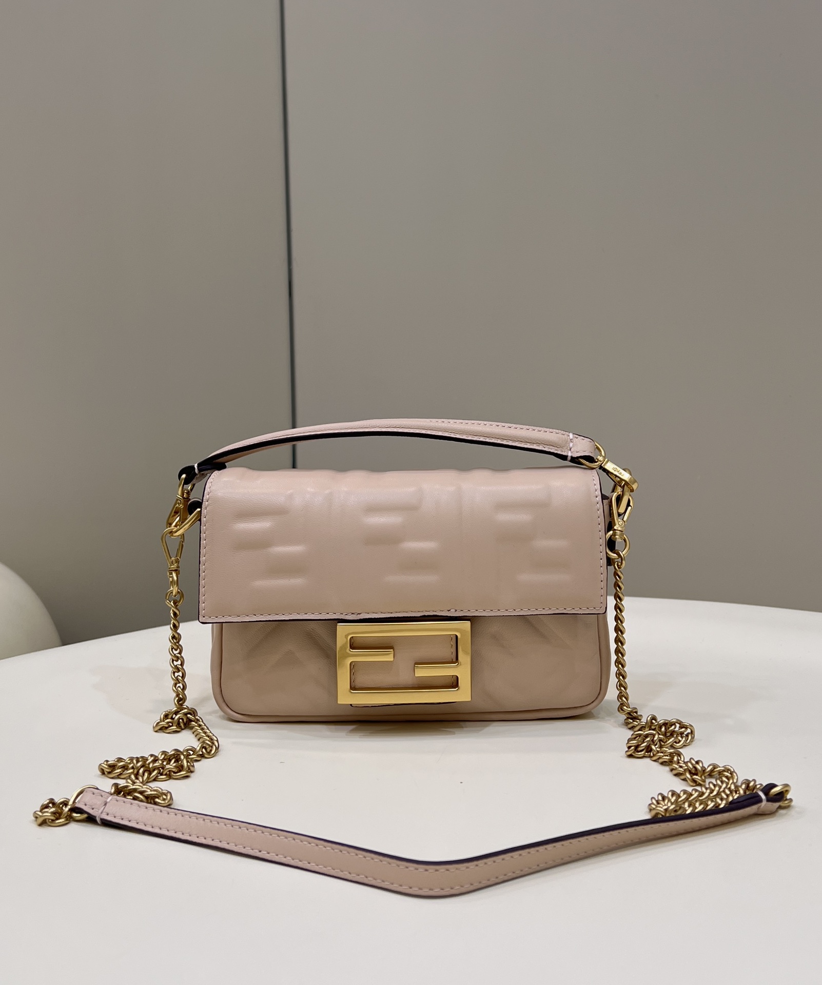 Fendi Baguette bag, sheepskin, mini version Model no: 0135s