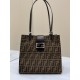 FENDI canvas vintage single shoulder TOTE bag Model no: 8316F