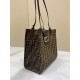 FENDI canvas vintage single shoulder TOTE bag Model no: 8316F