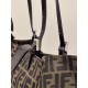 FENDI canvas vintage single shoulder TOTE bag Model no: 8316F