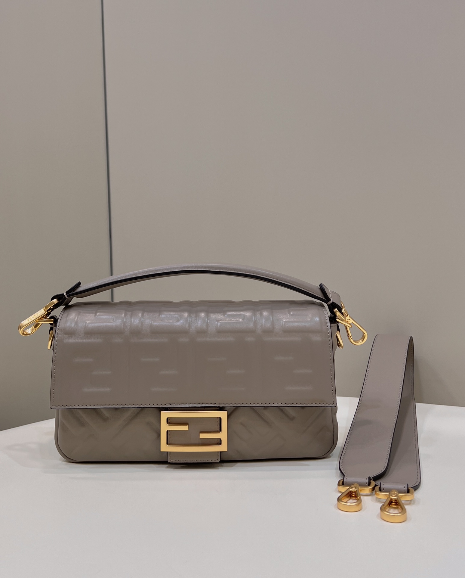 Fendi Baguette bag, sheepskin medium size Model no: 0135A