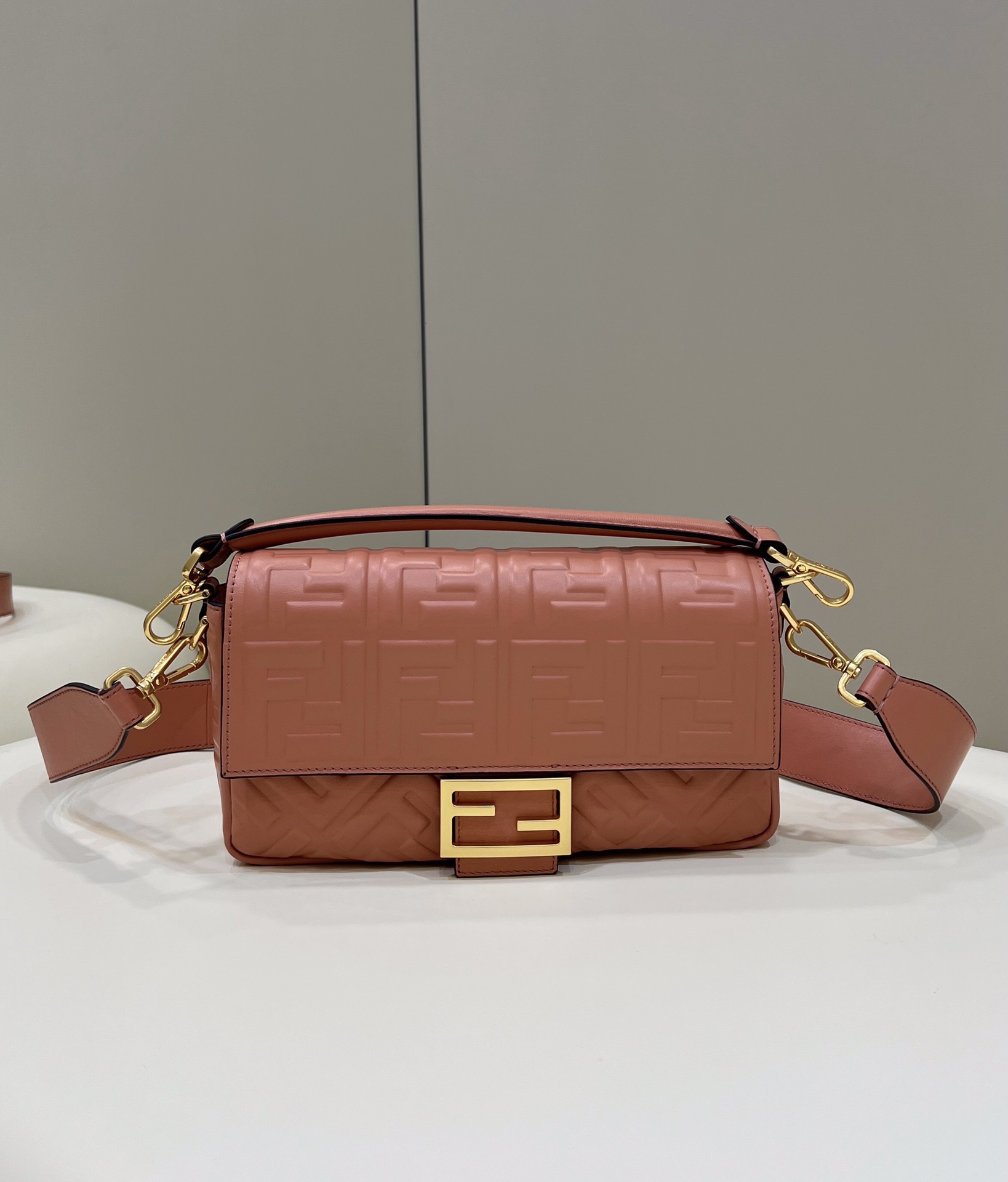 Fendi Baguette bag, sheepskin medium size Model no: 0135m