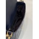 Baguette flip-over diagonal shoulder bag, lambskin Model no: 0135M