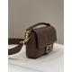 Baguette flip-over diagonal shoulder bag, lambskin Model no: 0135M