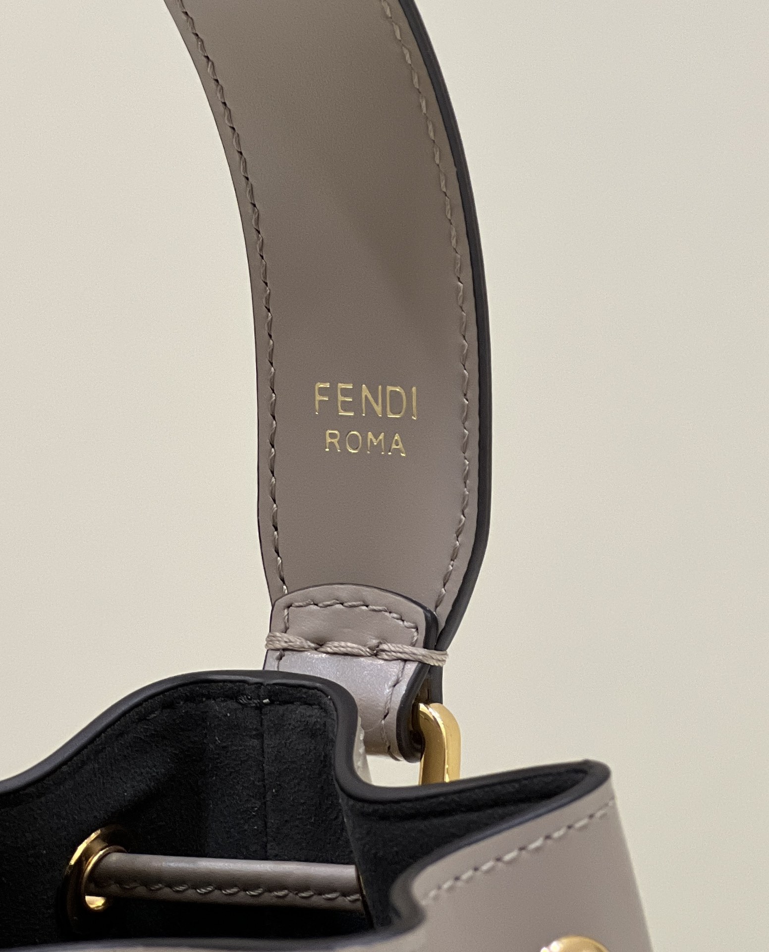 FENDI Mon Tresor mini bucket bag, Italian calf leather Model no: 8288