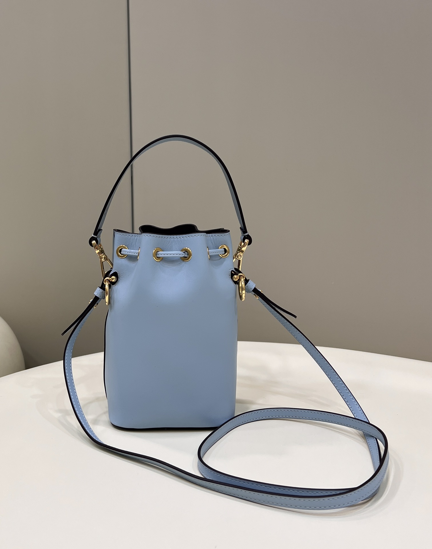 FENDI Mon Tresor mini bucket bag, Italian calf leather Model no: 8288