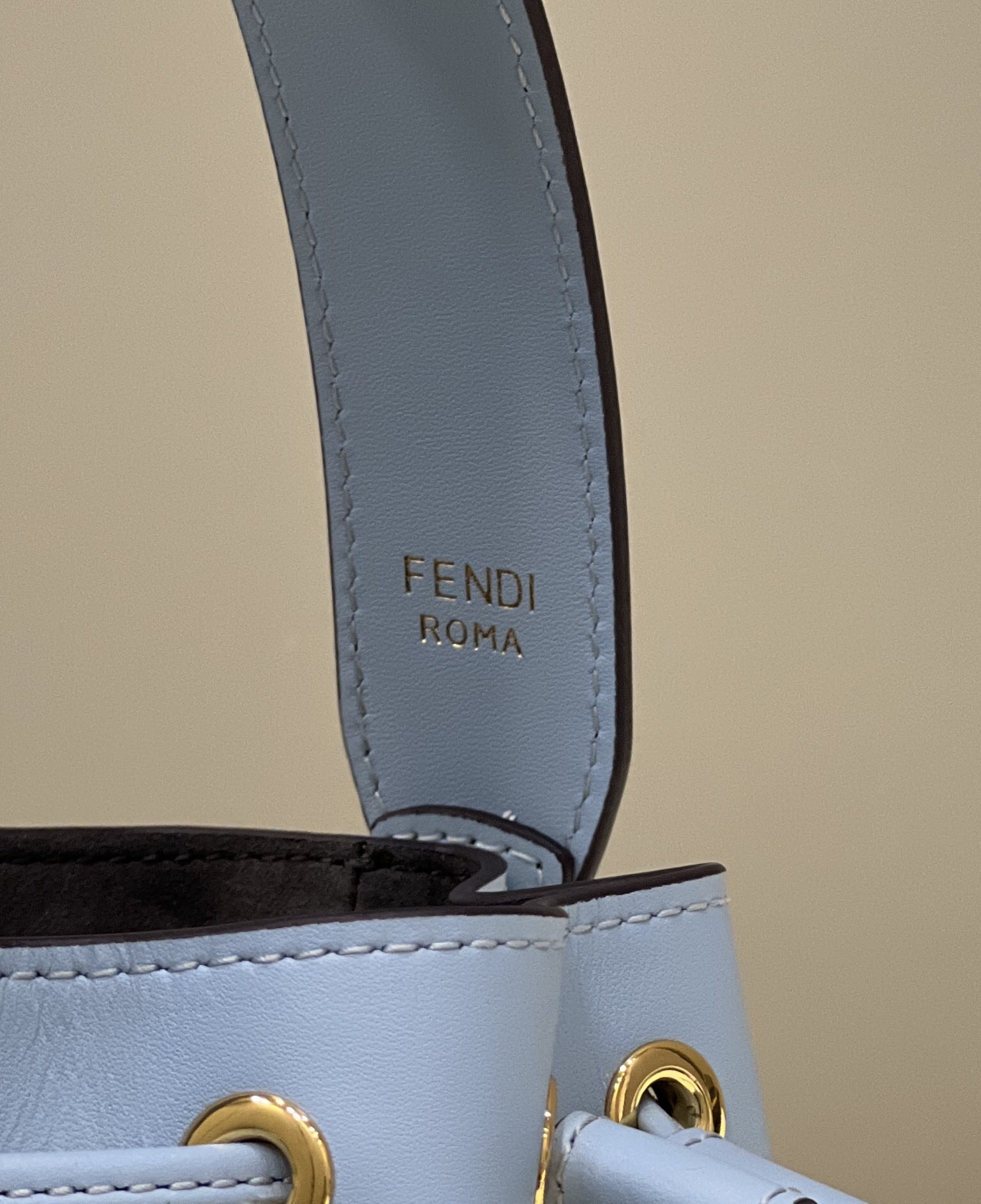 FENDI Mon Tresor mini bucket bag, Italian calf leather Model no: 8288