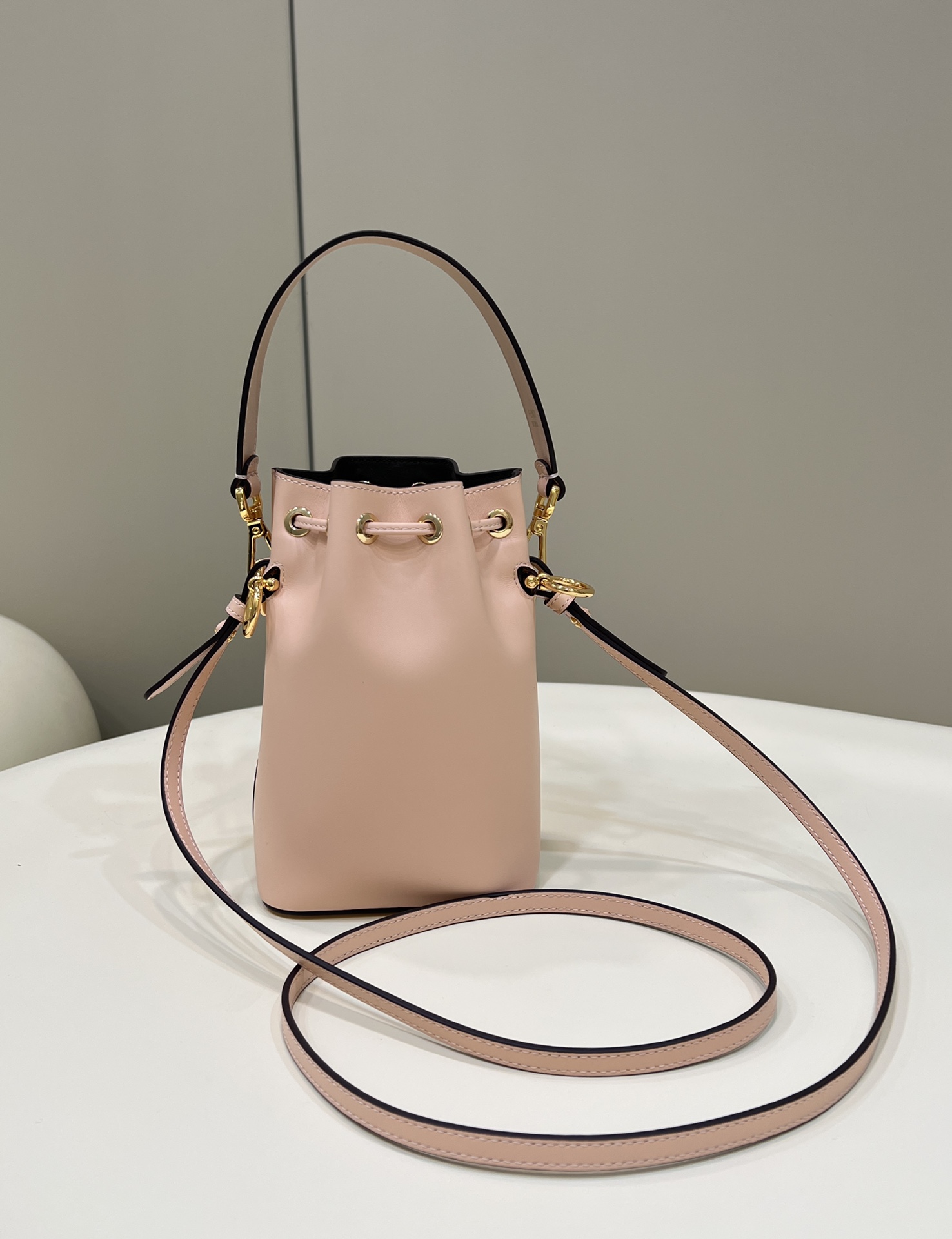 FENDI Mon Tresor mini bucket bag, Italian calf leather Model no: 8288