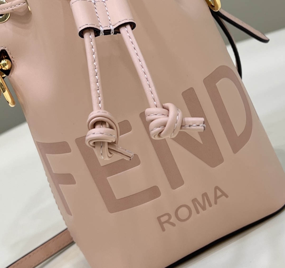 FENDI Mon Tresor mini bucket bag, Italian calf leather Model no: 8288