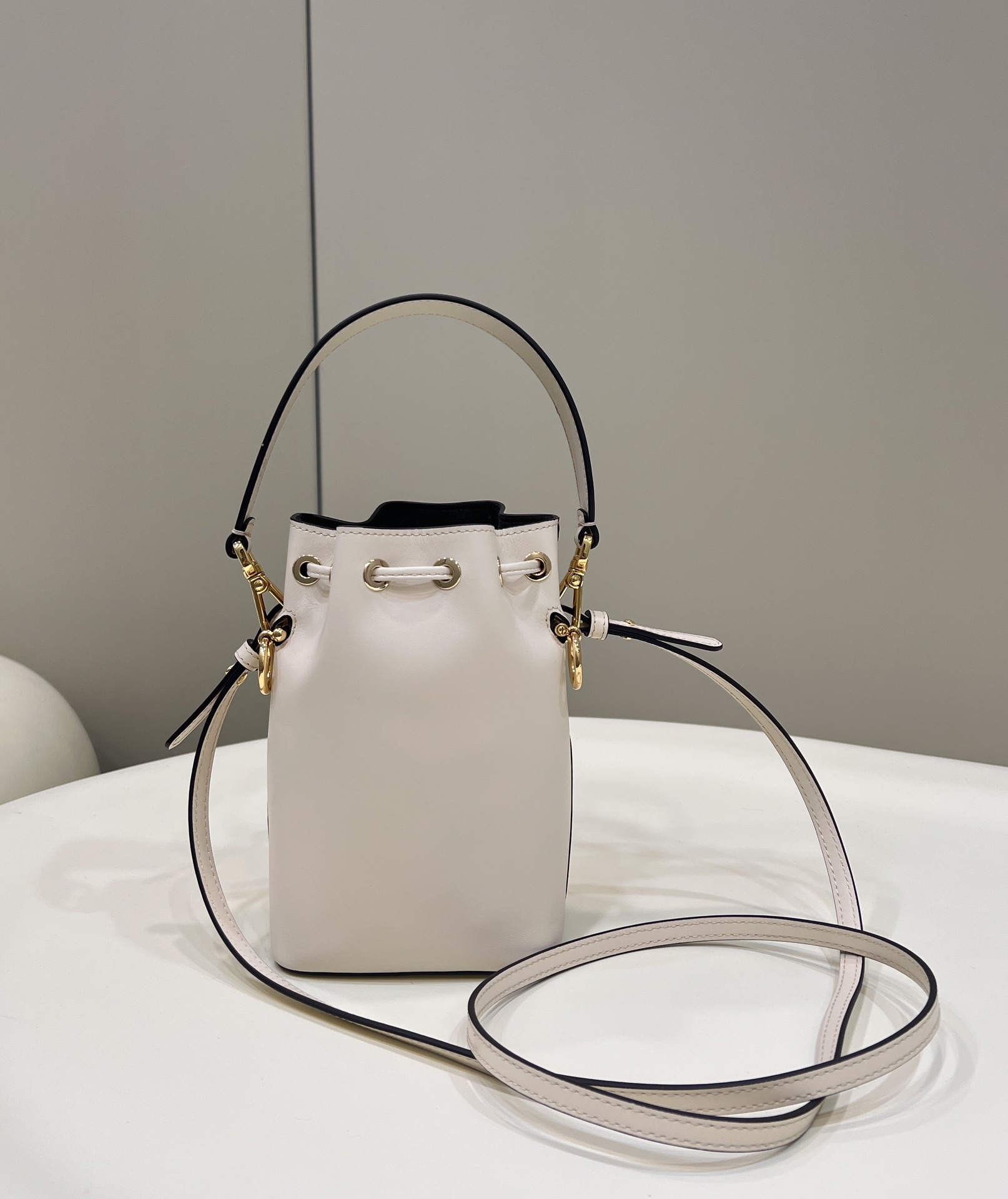 FENDI Mon Tresor mini bucket bag, Italian calf leather Model no: 8288