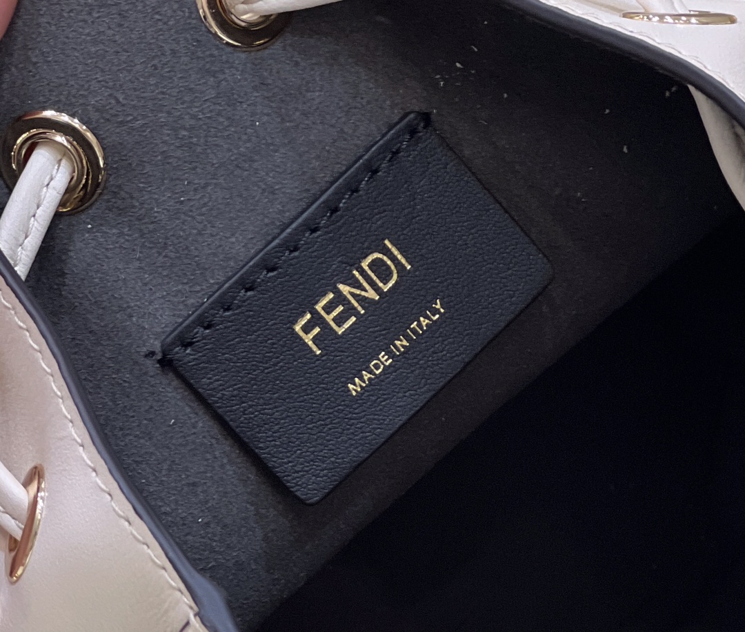 FENDI Mon Tresor mini bucket bag, Italian calf leather Model no: 8288