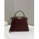 PEEKABOO medium handbag, cowhide, exquisite hand-sewn exterior Model no: 80013L