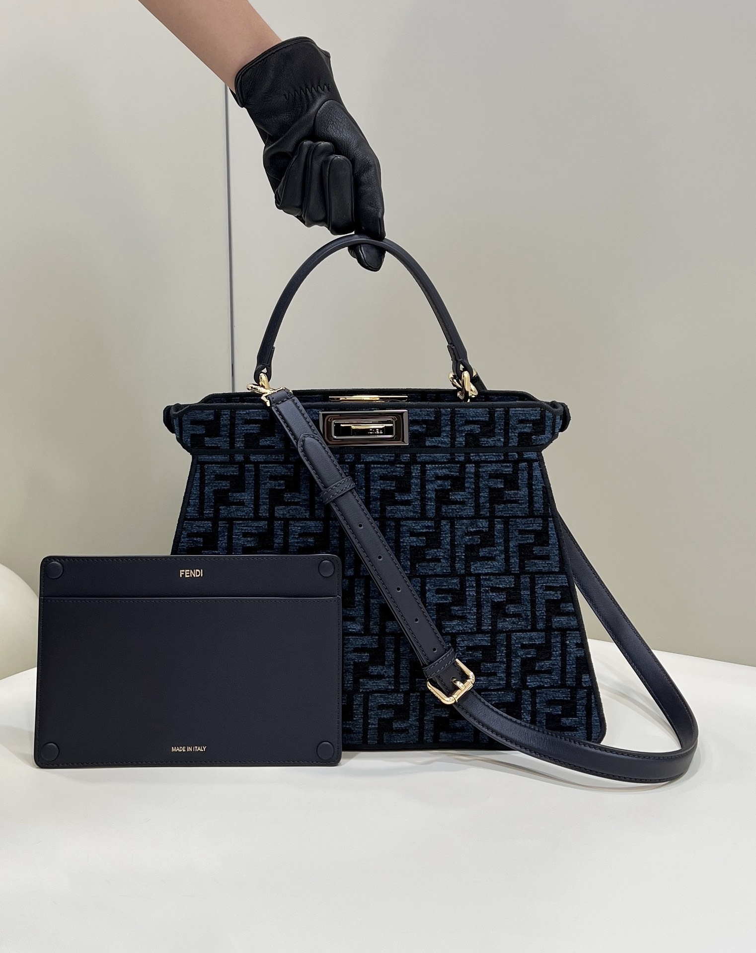 Fendi PEEKABOO Classic Logo Pattern Model no: 80106L