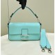 Baguette Series Tiffany Blue All Leather Model no: 80128