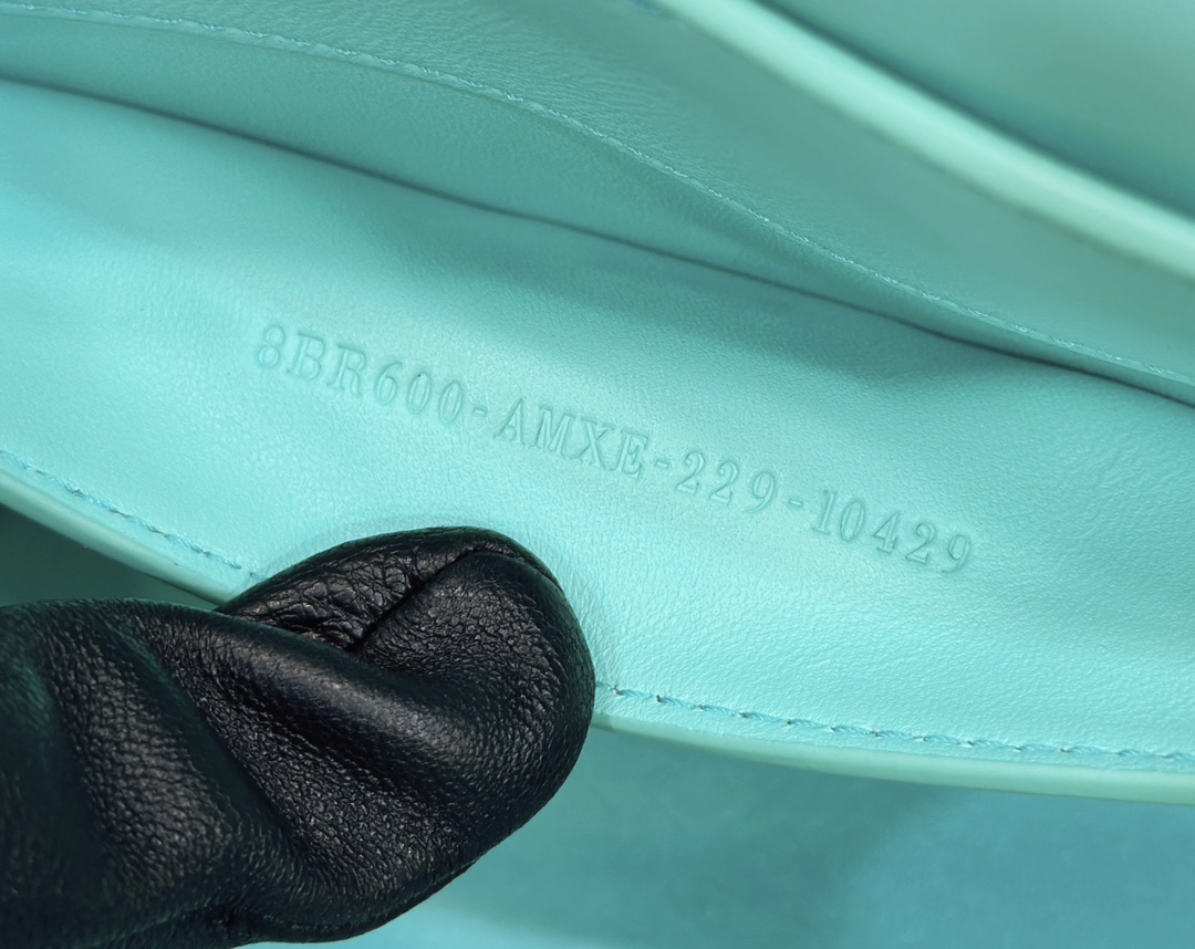 Baguette Series Tiffany Blue All Leather Model no: 80128