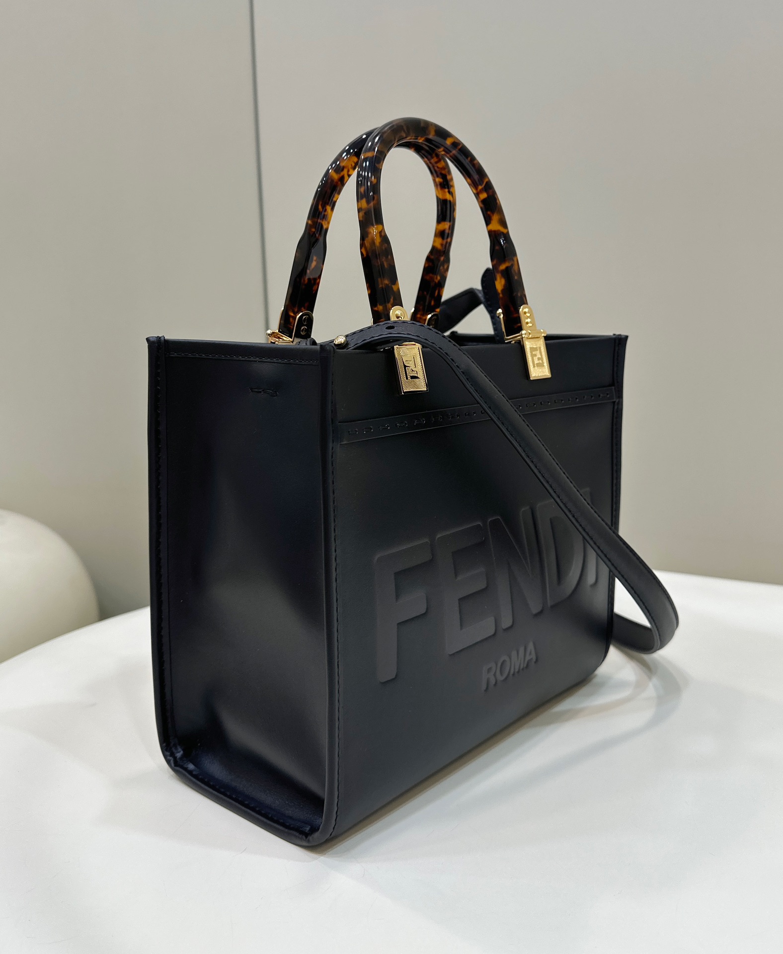 All Leather Embossed Tote Bag Cowhide Model no: 8618