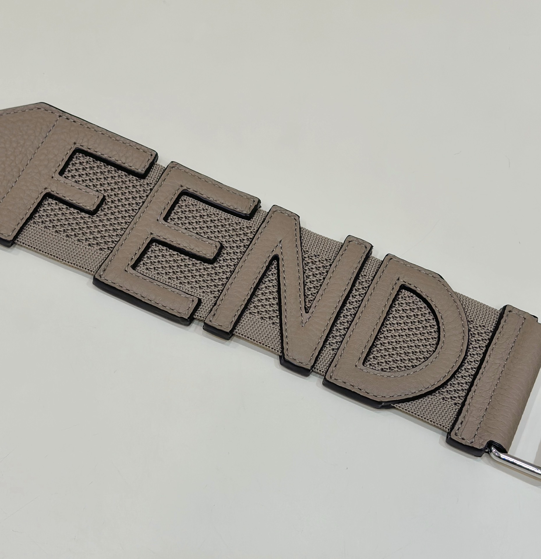 FENDI Strap Decorated with FENDI Leather Logo Design Model no: 915