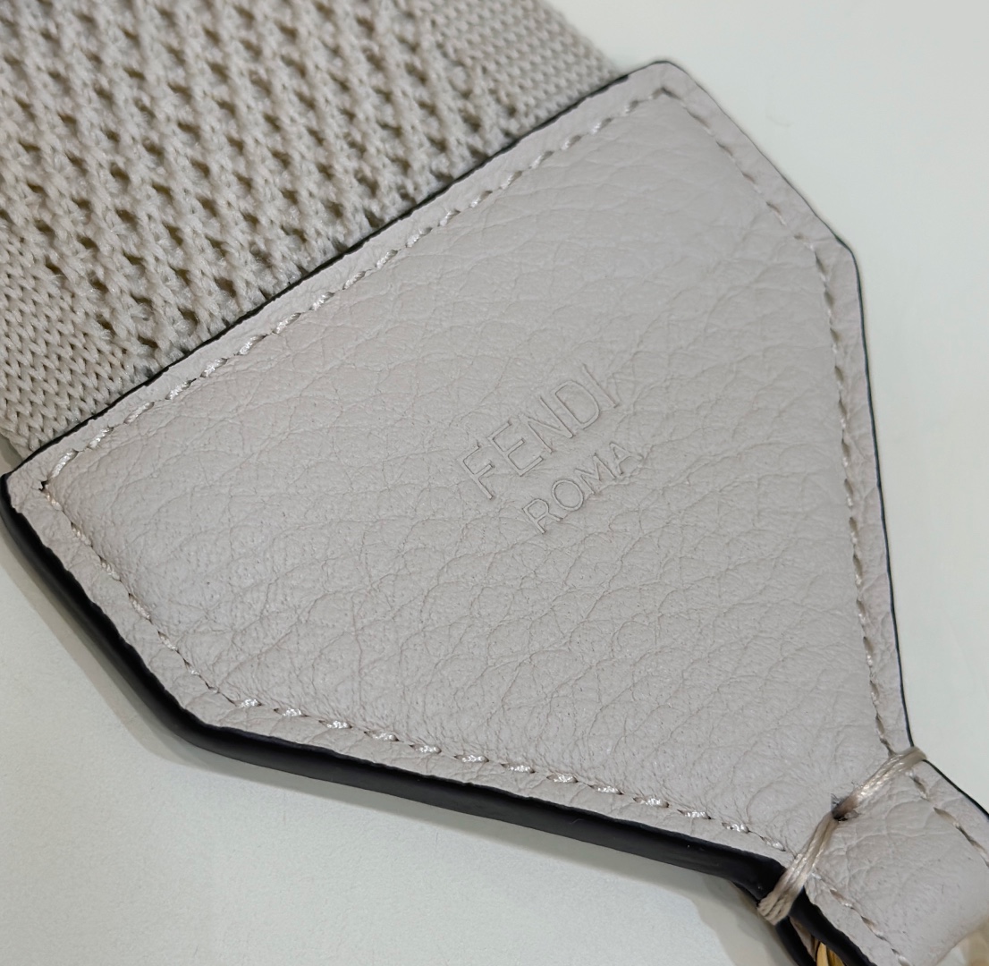 FENDI Strap Decorated with FENDI Leather Logo Design Model no: 915