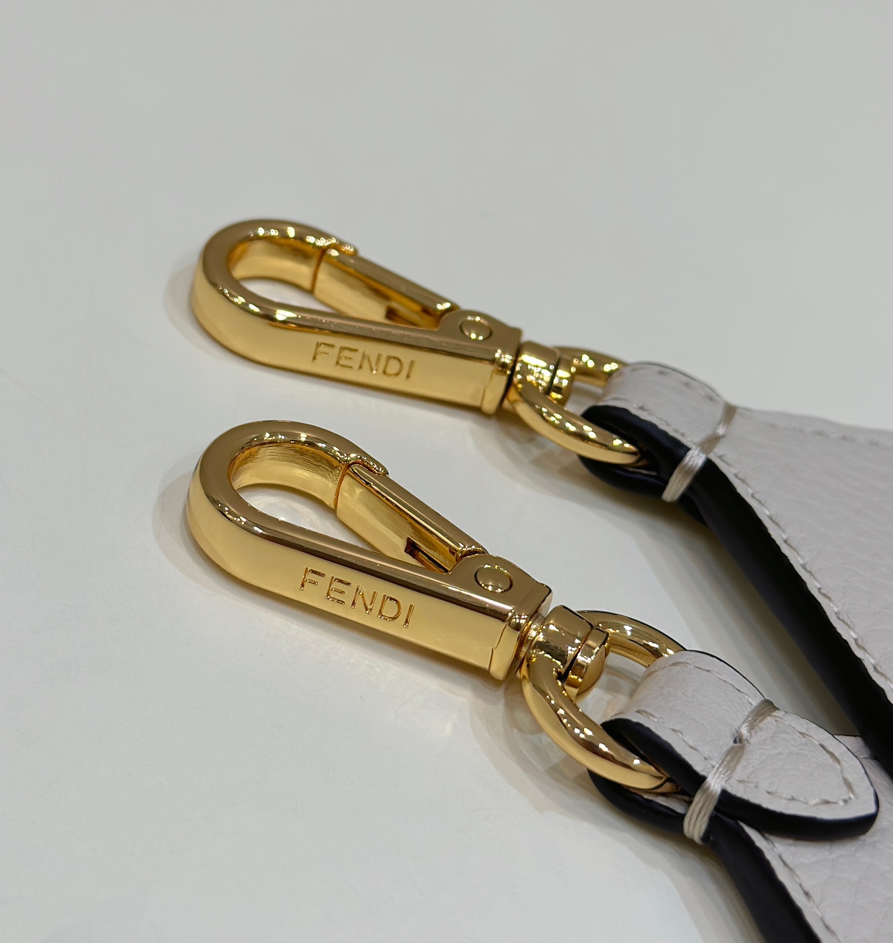 FENDI Strap Decorated with FENDI Leather Logo Design Model no: 915