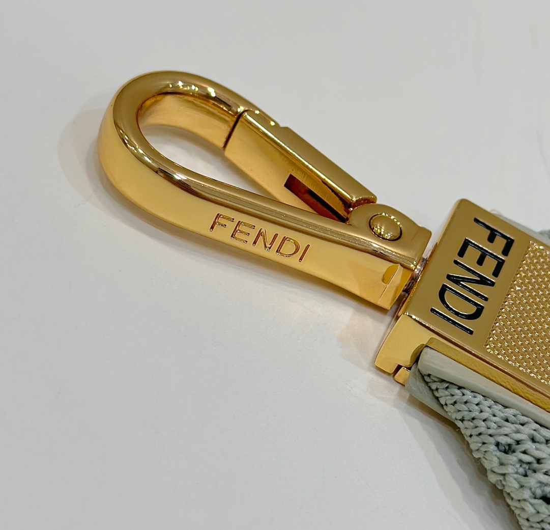 Fendi Wide Shoulder Strap FF Logo Iconic Model no: 916