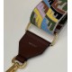 Fendi Wide Shoulder Strap FF Embroidery Model no: 911