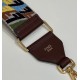 Fendi Wide Shoulder Strap FF Embroidery Model no: 911