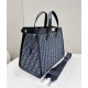 PEEKABOO Large Bag Imported Leather with Denim Material Model no: 6805