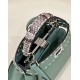 PEEKABOO Exquisite Hand Stitched All Leather with Snake Skin Wrist Model no: 8522A