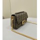 FF Baguette Crossbody Underarm Bag Chenille Material Model no: 8533A