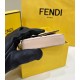 Fendi Nano Baguette Soft Lamb Leather Decorated with Long Chain Strap Model no: 0136F