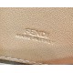 Fendi Nano Baguette Soft Lamb Leather Decorated with Long Chain Strap Model no: 0136F