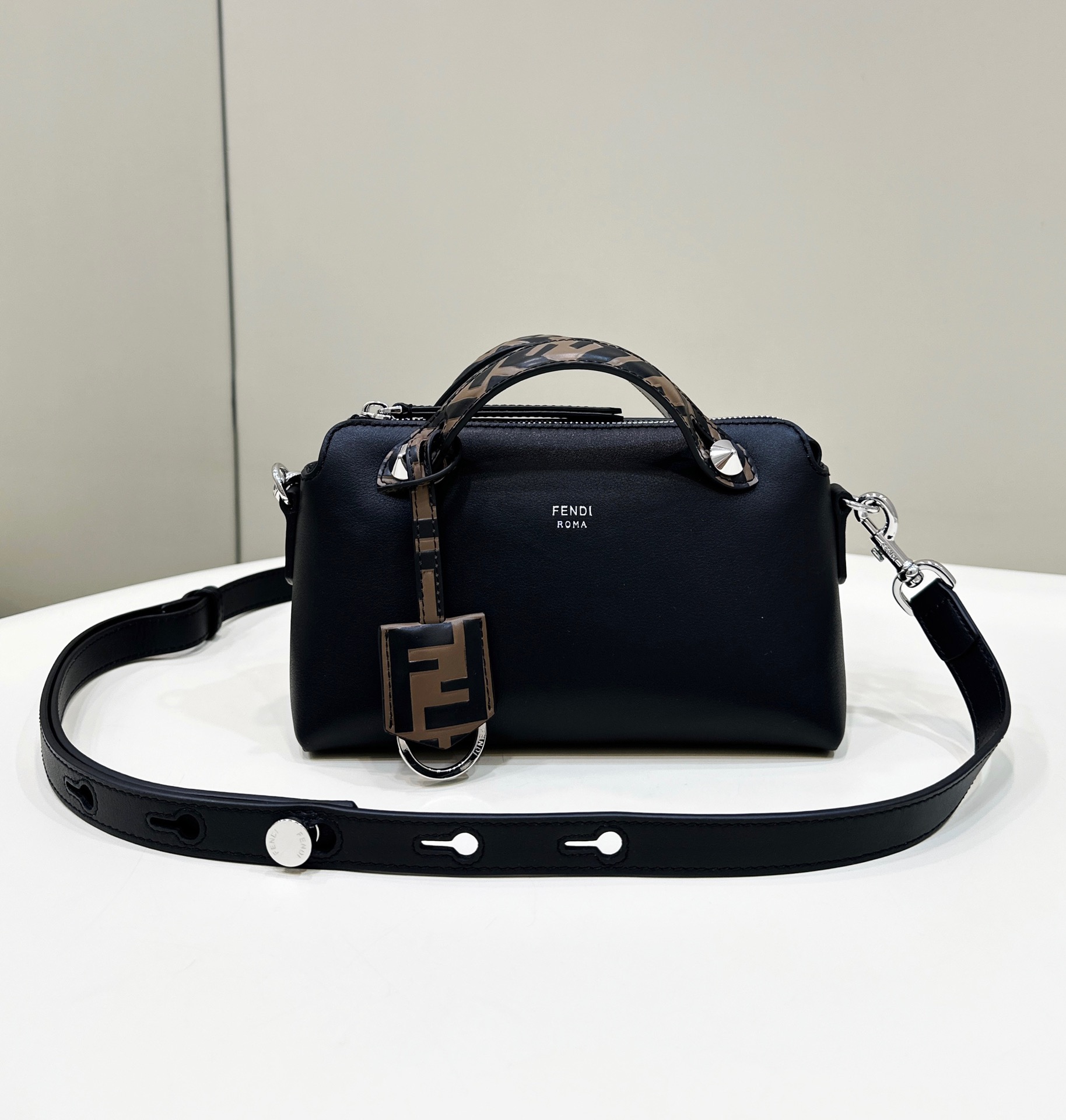 FENDI Mini Soft Calfskin Boston Handbag Model no: 1150