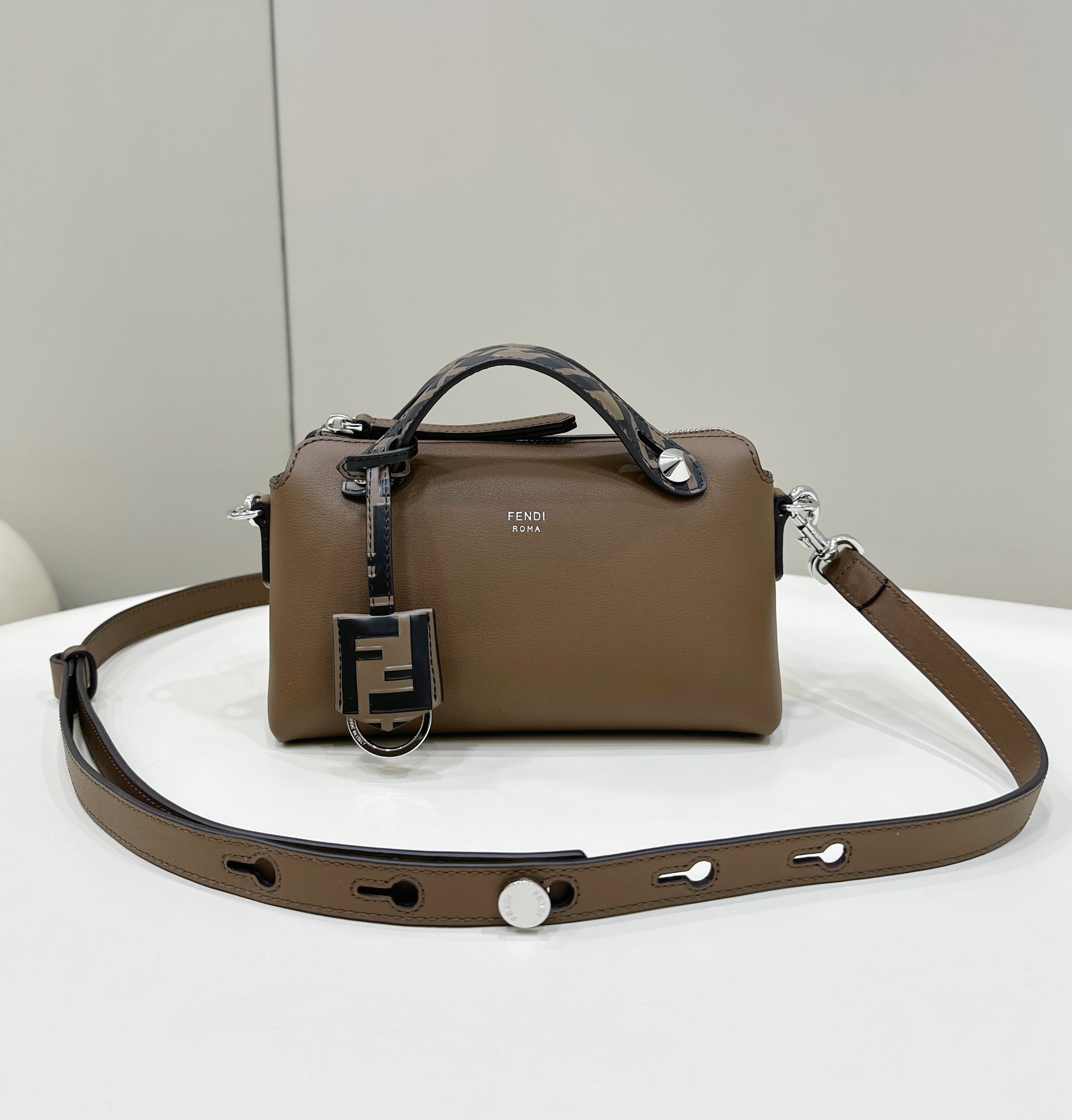 FENDI Mini Soft Calfskin Boston Handbag Model no: 1150