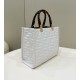 All Leather Embossed Tote Bag Cowhide Model no: 8618A