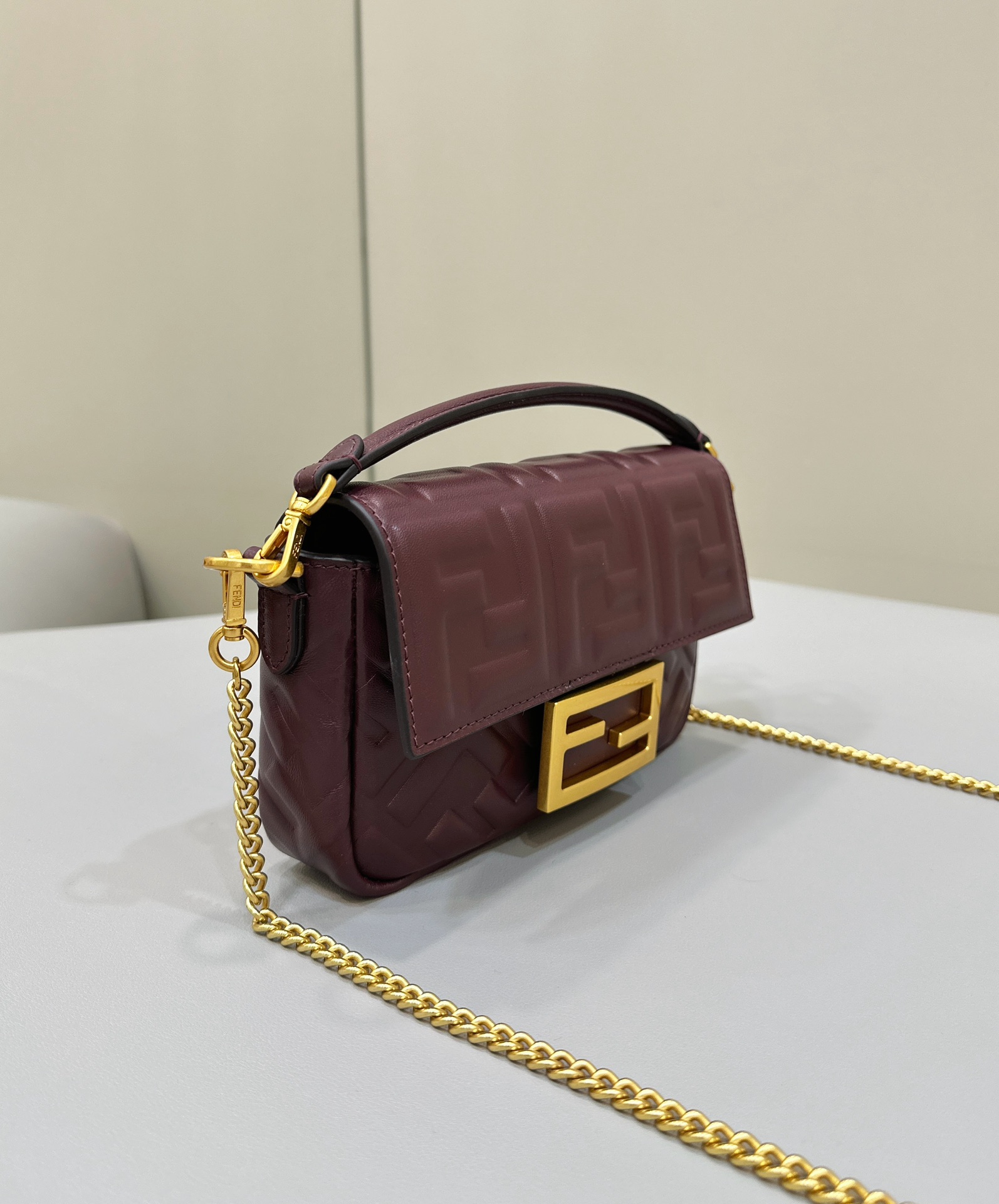 Fendi Baguette Mini Sheepskin Model no: 0135As