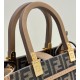 Vintage Tote Cowhide with Classic Logo Print Model no: 8618BF